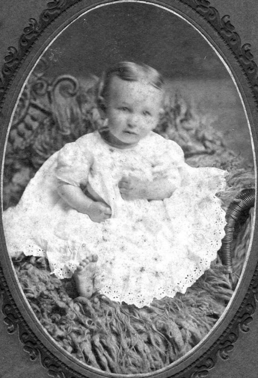 David Dufay McMullan as a baby, abt 1906
