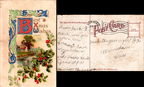 postcard - Harrison P Hagemeyer to Jack Jr 1909 - both sides