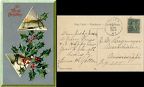 Merry Christmas 1908 from Emma Yelton