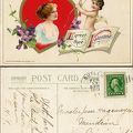 1913 Valentine from Emma Hagemeyer Yelton to Master Jesse